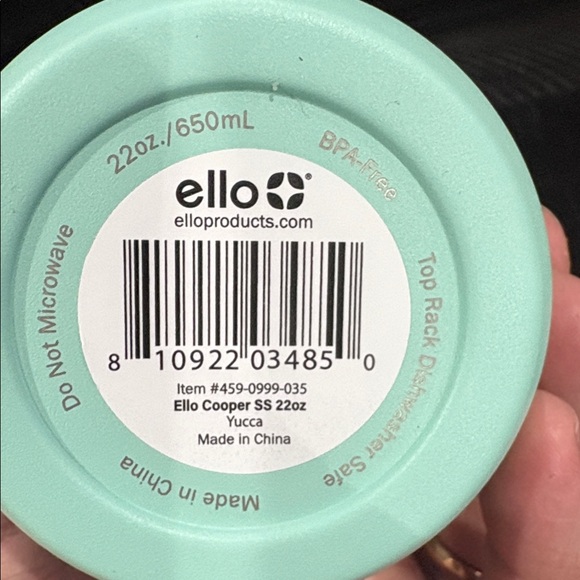 Mint Green Insulated Water Bottle - Picture 5 of 5